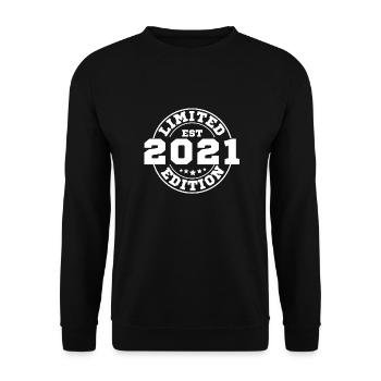 2021 Limitierte Auflage - Unisex Pullover - Schwarz - Vorne - Alina (178cm) & Michal (187cm)