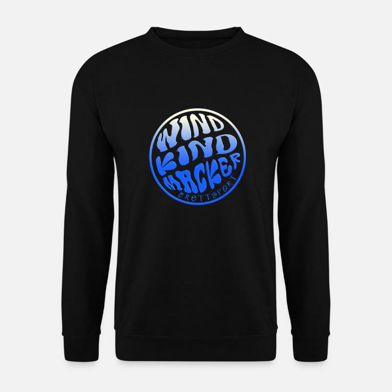 WINDKIND Macker - Unisex Pullover - Schwarz