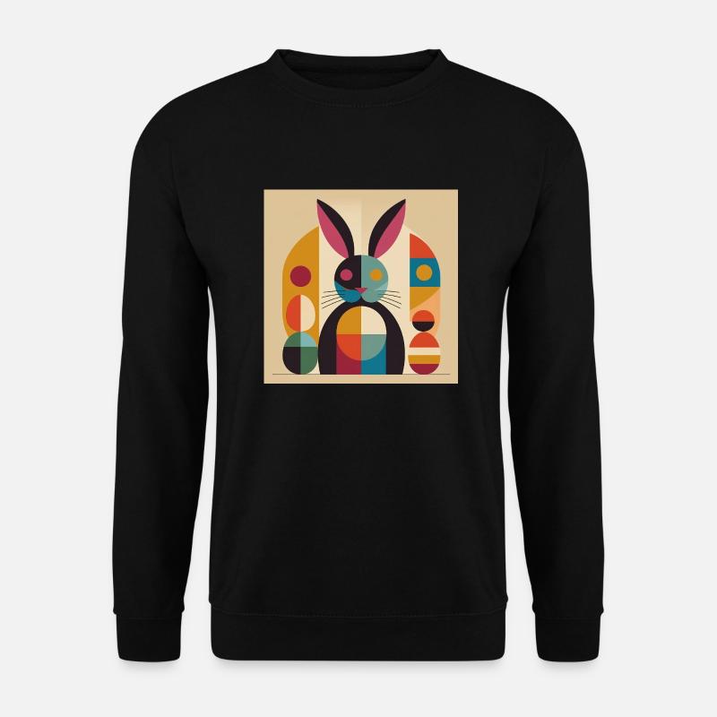 Osterhase No.11 - Unisex Pullover - Schwarz