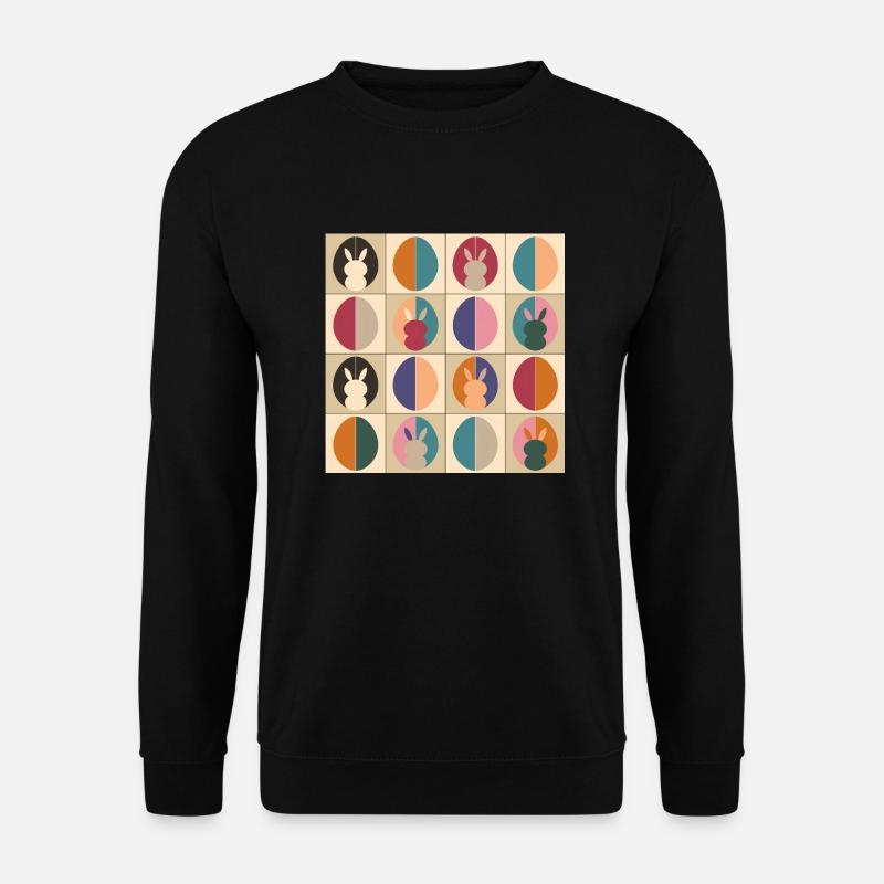 Easter Eggs Design No.03 - Unisex Sweatshirt - black