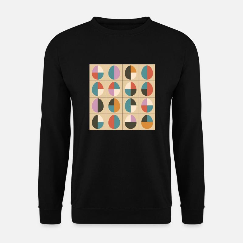 Ostereier Design No.02 - Unisex Pullover - Schwarz
