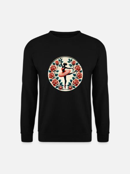 Ballerina - Unisex Pullover - Schwarz