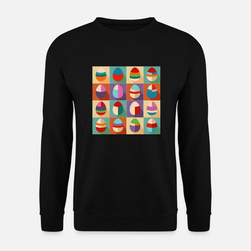 Easter Eggs Design No.09 - Unisex Sweatshirt - black