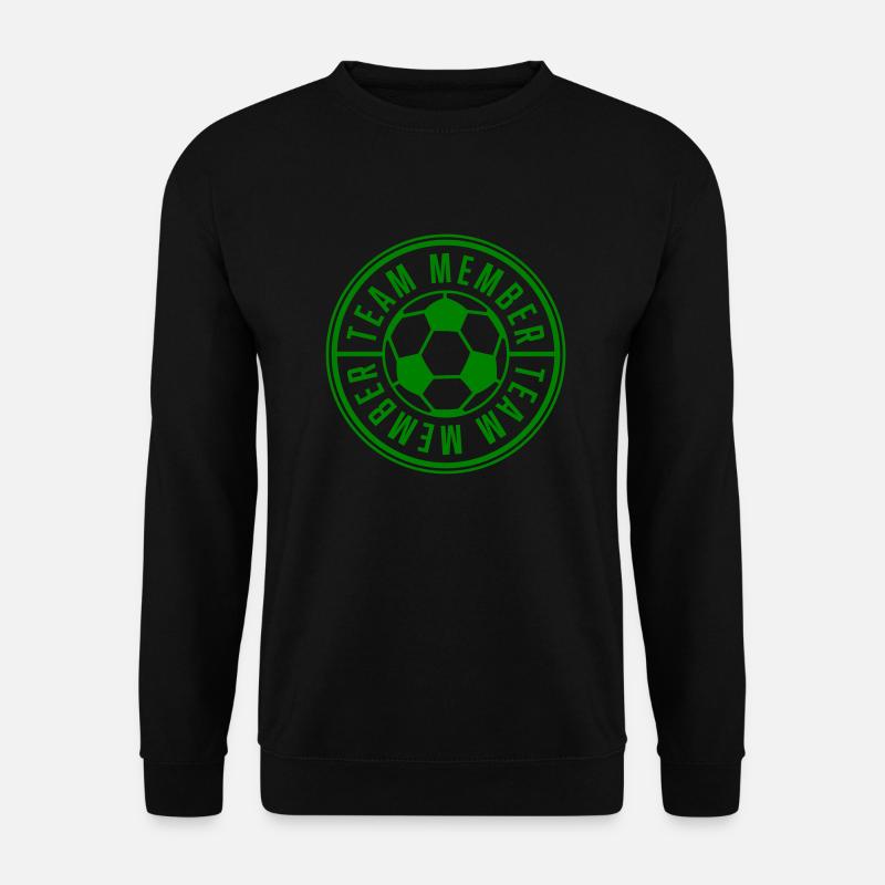 Fußball Soccer - Unisex Pullover - Schwarz
