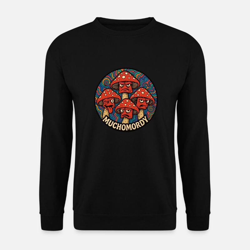 Toadstools - Unisex Sweatshirt - black