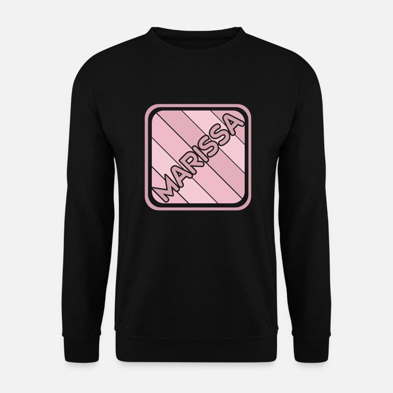 Marissa as a given name - Unisex Sweatshirt - black