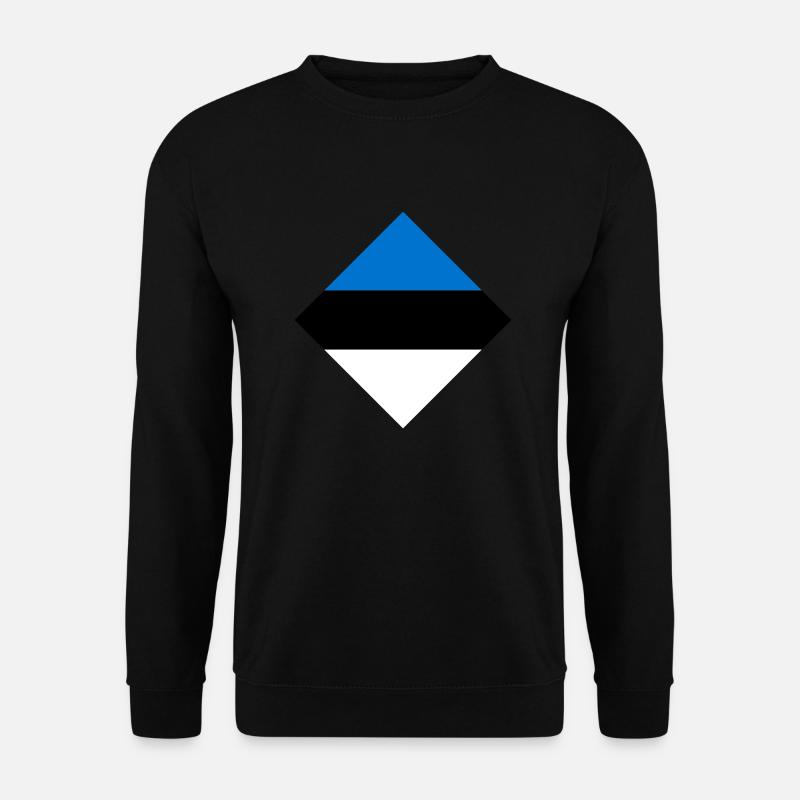 Estland - Unisex Pullover - Schwarz