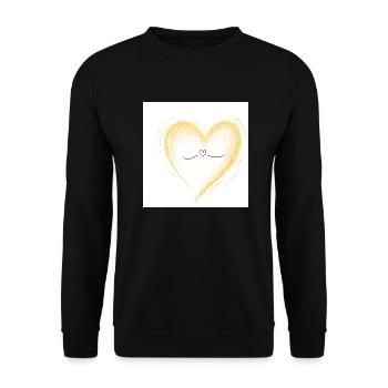 sac - Sweat-shirt Unisexe - noir - Devant - Alina (178cm) & Michal (187cm)