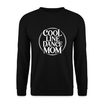 Line Dance Mom Line Dance Mom Cadeau - Sweat-shirt Unisexe - noir - Devant - Alina (178cm) & Michal (187cm)