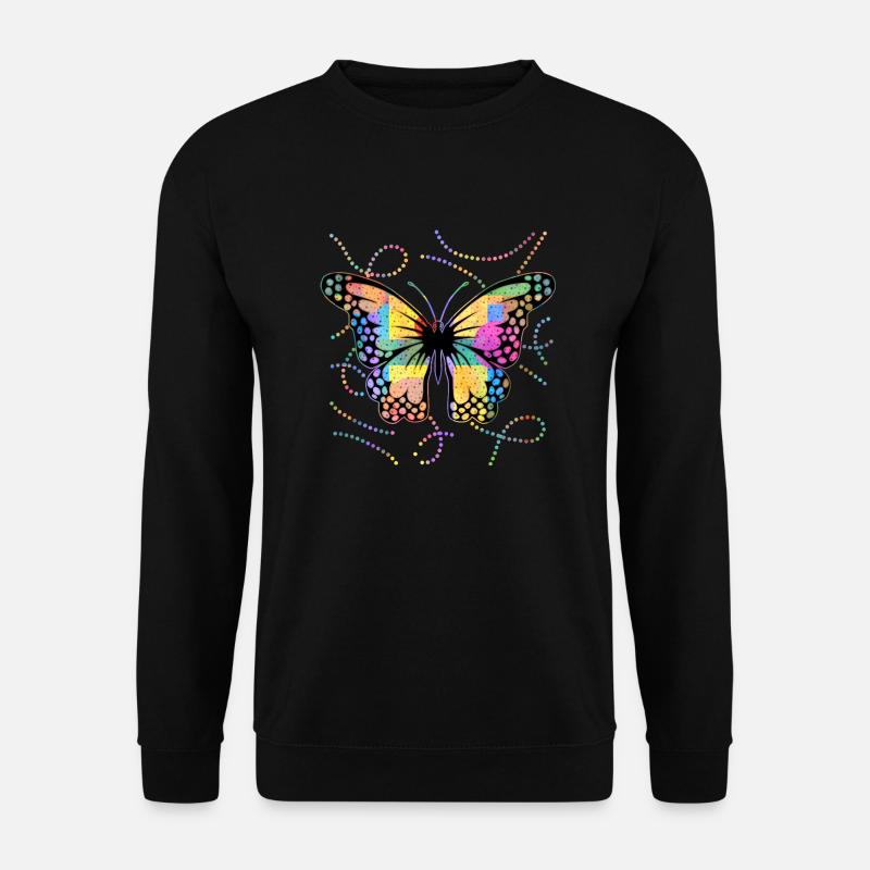 Butterfly - Unisex Sweatshirt - black