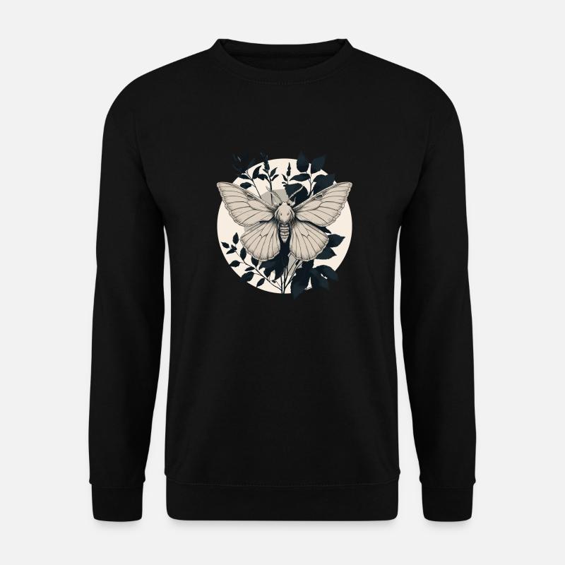 Mystische Motte - Unisex Pullover - Schwarz