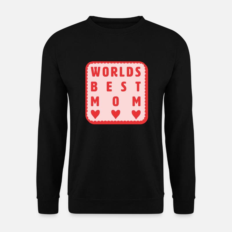 best mom - Unisex Pullover - Schwarz