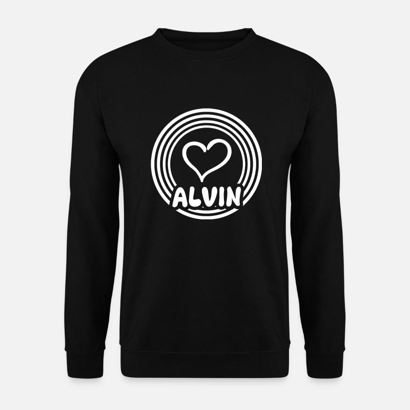 Geschenk für Alvin - Unisex Pullover - Schwarz