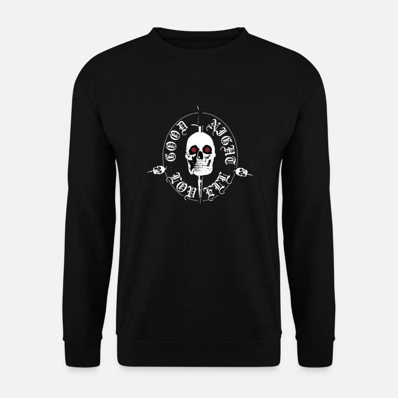 Night Lovell skull - Unisex Pullover - Schwarz