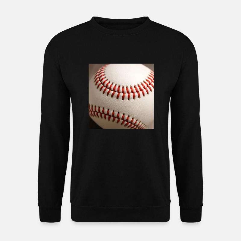 Base-ball - Sweat-shirt Unisexe - noir
