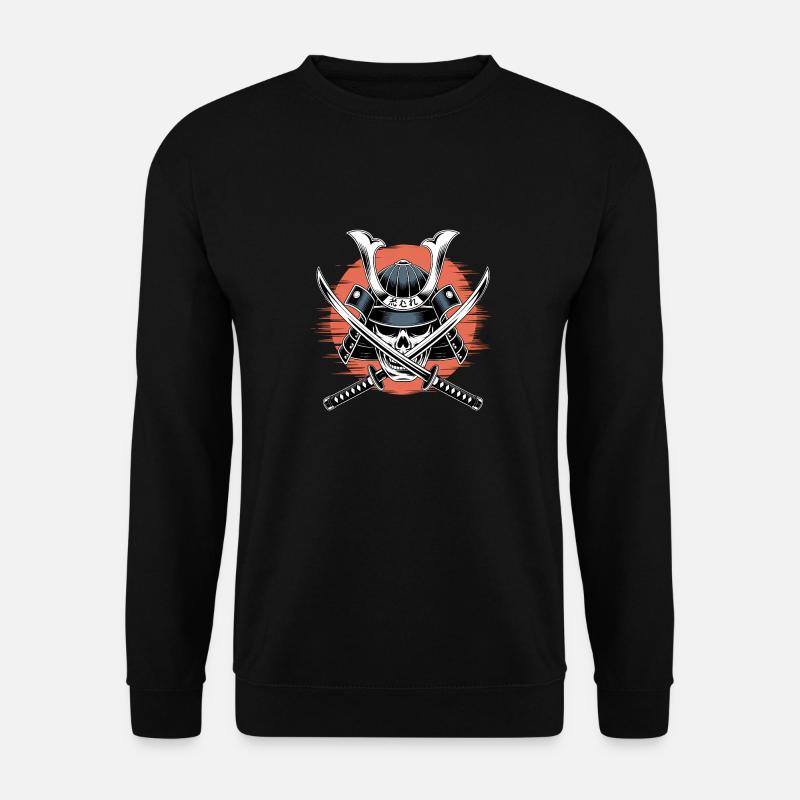Guerrier samouraï japonais - Sweat-shirt Unisexe - noir