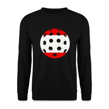 Pickleball Autriche - Sweat-shirt Unisexe - noir - Devant - Alina (178cm) & Michal (187cm)