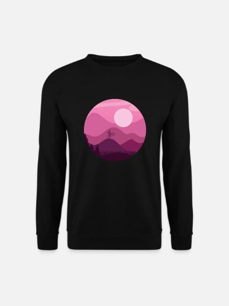 Mountain Biker - Unisex Sweatshirt - black