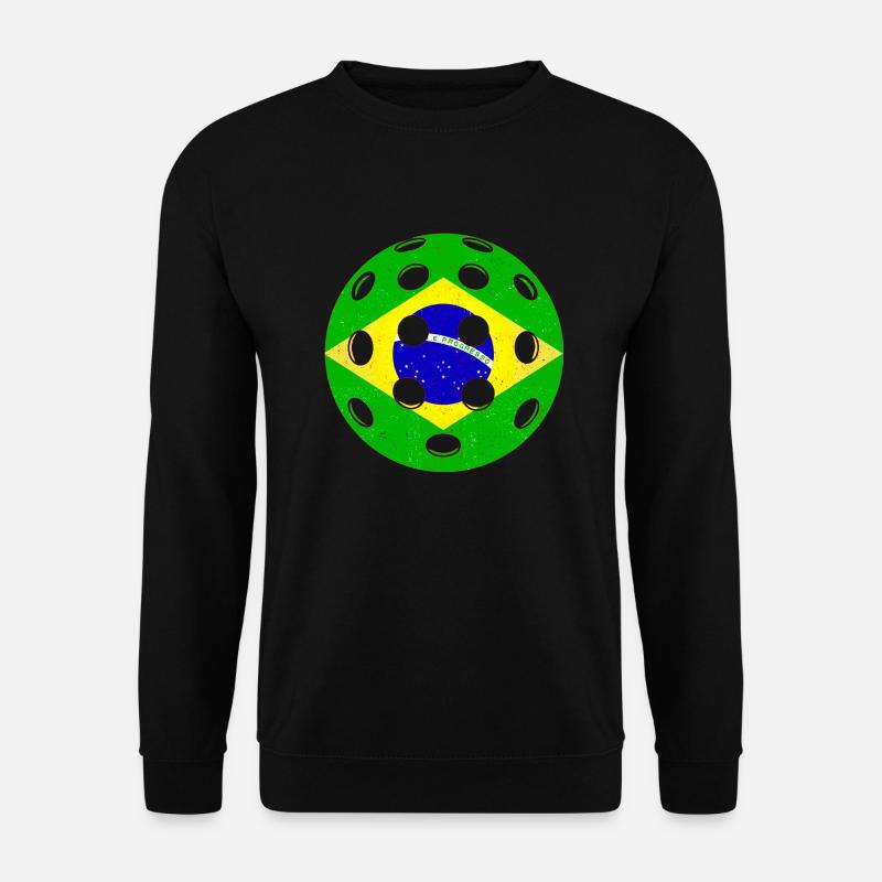 PICKLEBALL BRASILIEN - Unisex Pullover - Schwarz
