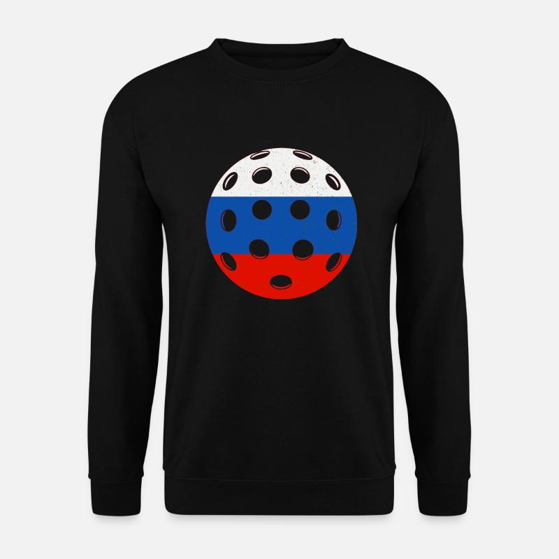Pickleball Russland - Unisex Pullover - Schwarz
