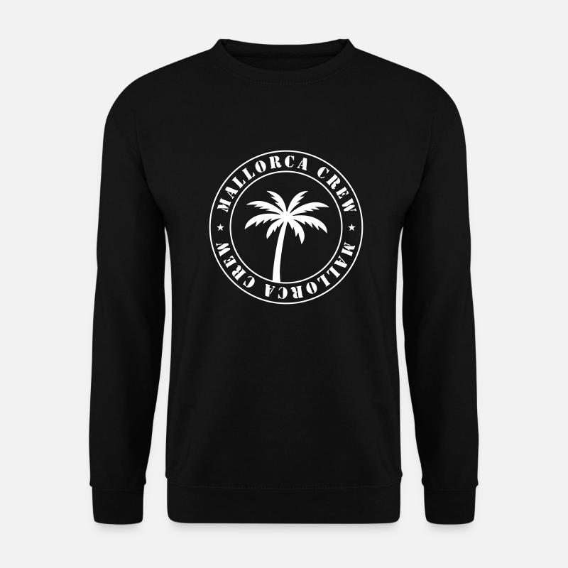 Mallorca Crew - Unisex Pullover - Schwarz