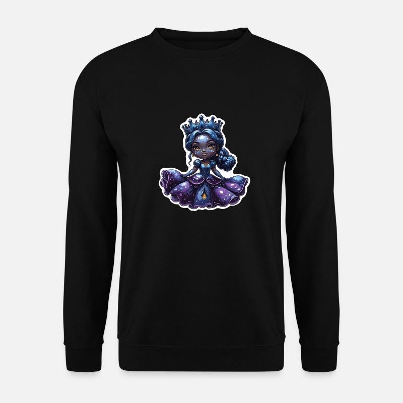 Blaubeerprinzessin - Unisex Pullover - Schwarz