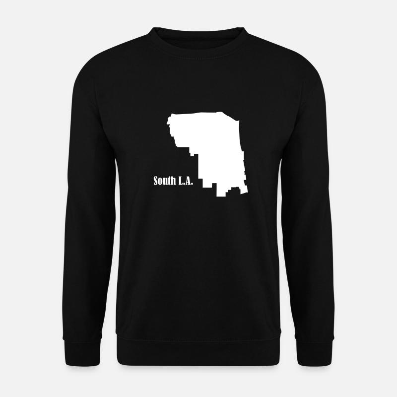 South L.A. white - Unisex Sweatshirt - black