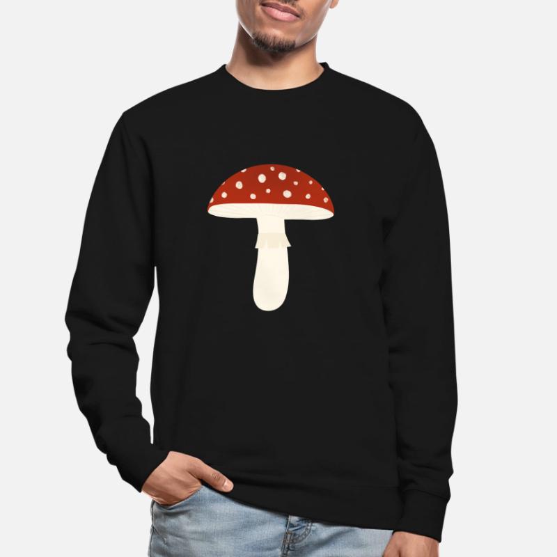 Toadstool Fly Agaric Mushroom Unisex Sweatshirt