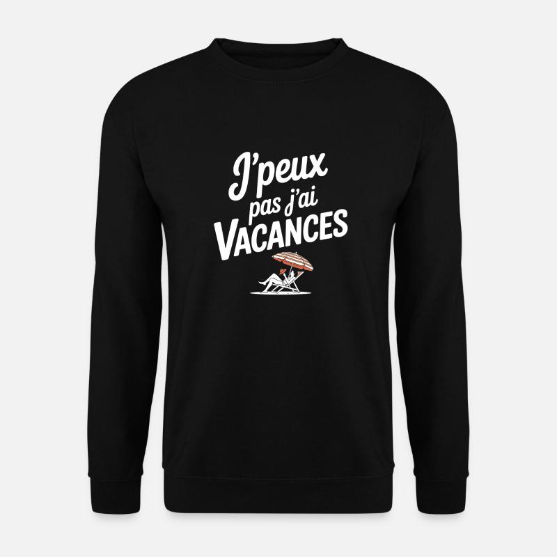 Ferien, Sommerferien - Unisex Pullover - Schwarz
