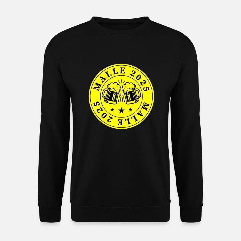 Malle 2025 Bier - Unisex Pullover - Schwarz