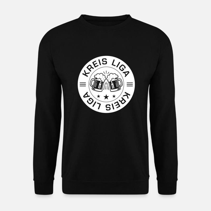 Kreisliga Lustig Bier - Unisex Pullover - Schwarz