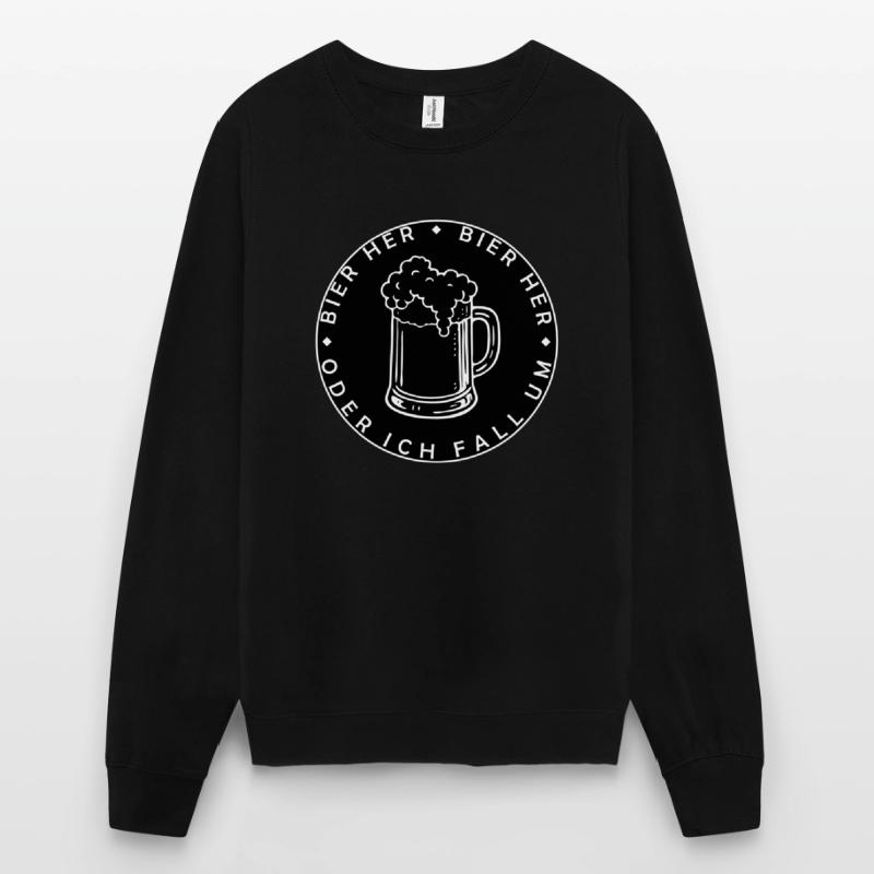 Bees here - Oder ich fall um! Unisex Sweatshirt