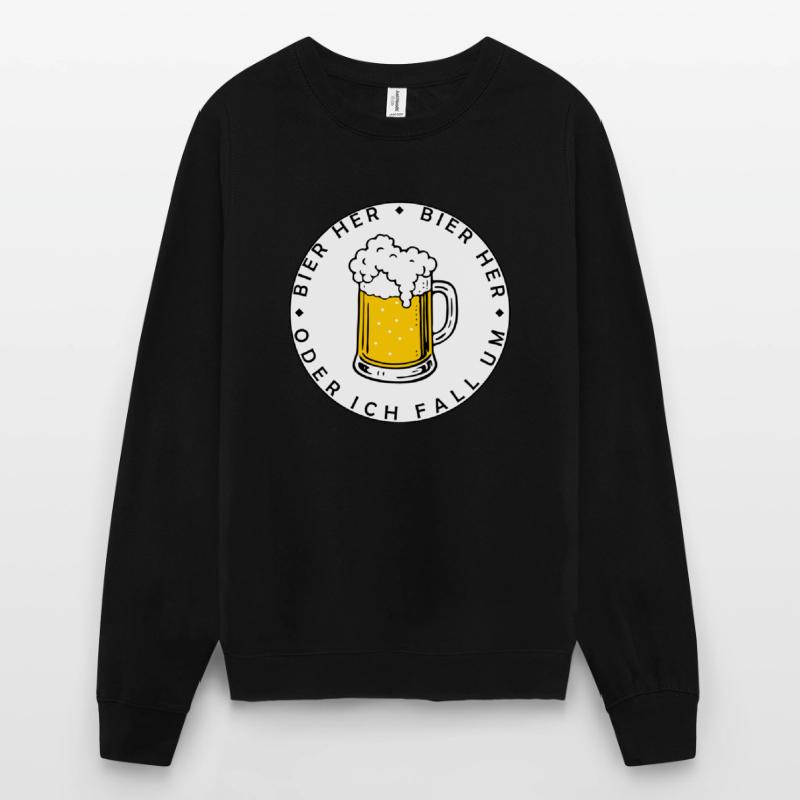 Bees here - Oder ich fall um! Unisex Sweatshirt