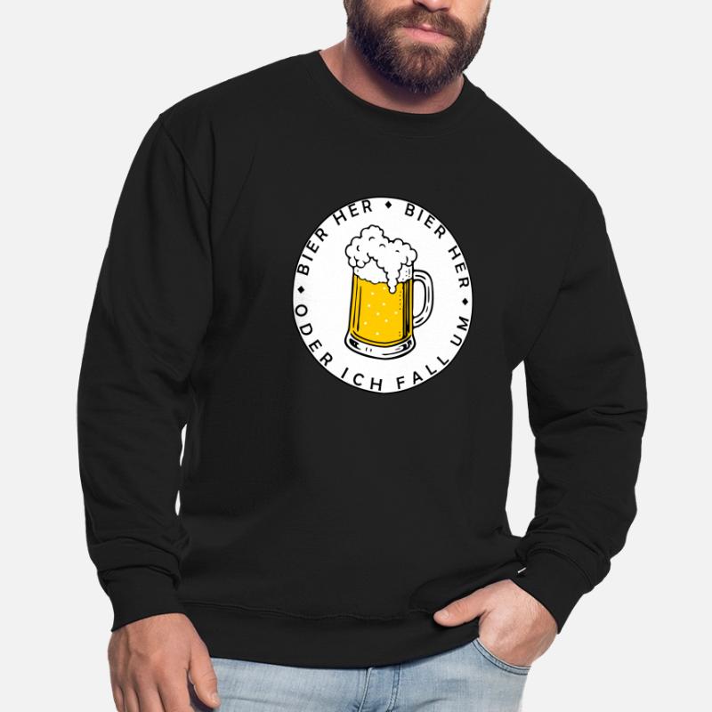 Bees here - Oder ich fall um! Unisex Sweatshirt