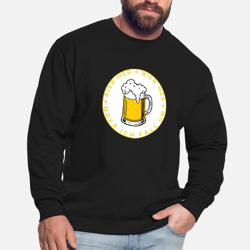 Bees here - Oder ich fall um! Unisex Sweatshirt