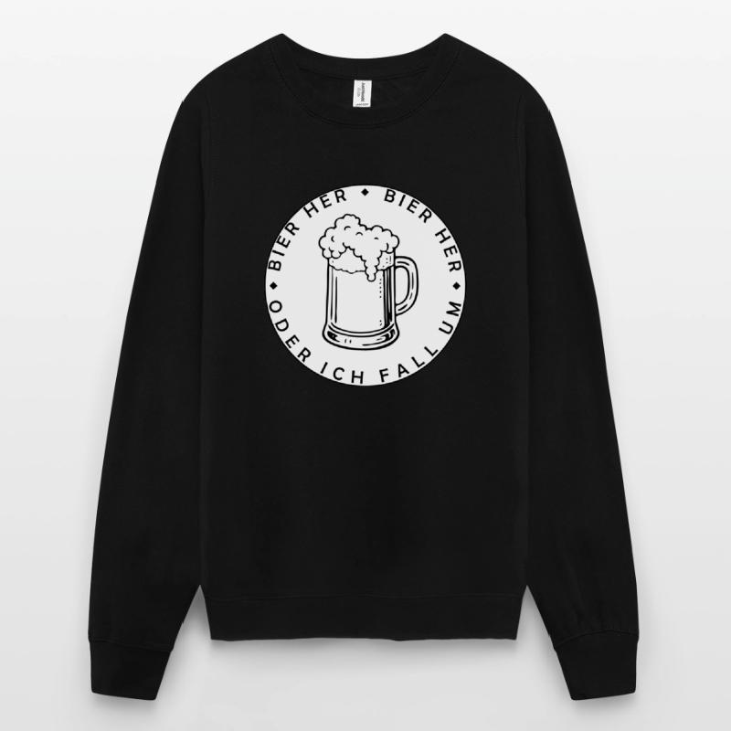 Bees here - Oder ich fall um! Unisex Sweatshirt