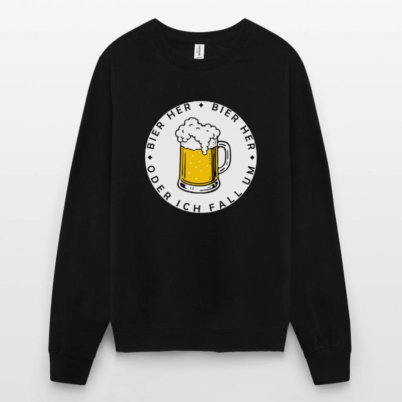 Bees here - Oder ich fall um! Unisex Sweatshirt