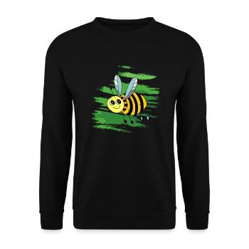 Insekt - Unisex Pullover - Schwarz - Vorne - Alina (178cm) & Michal (187cm)
