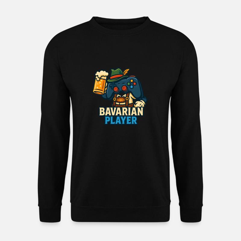 bavarian player - Unisex Pullover - Schwarz