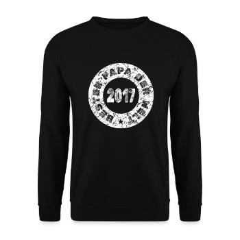 2017 - Unisex Sweatshirt - black - Front - Alina (178cm) & Michal (187cm)