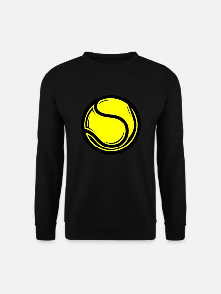 Tennisball Symbol - Unisex Pullover - Schwarz