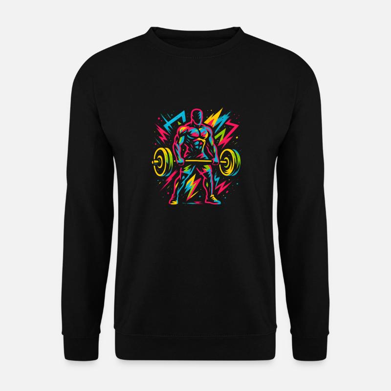 neon gym - Unisex Pullover - Schwarz
