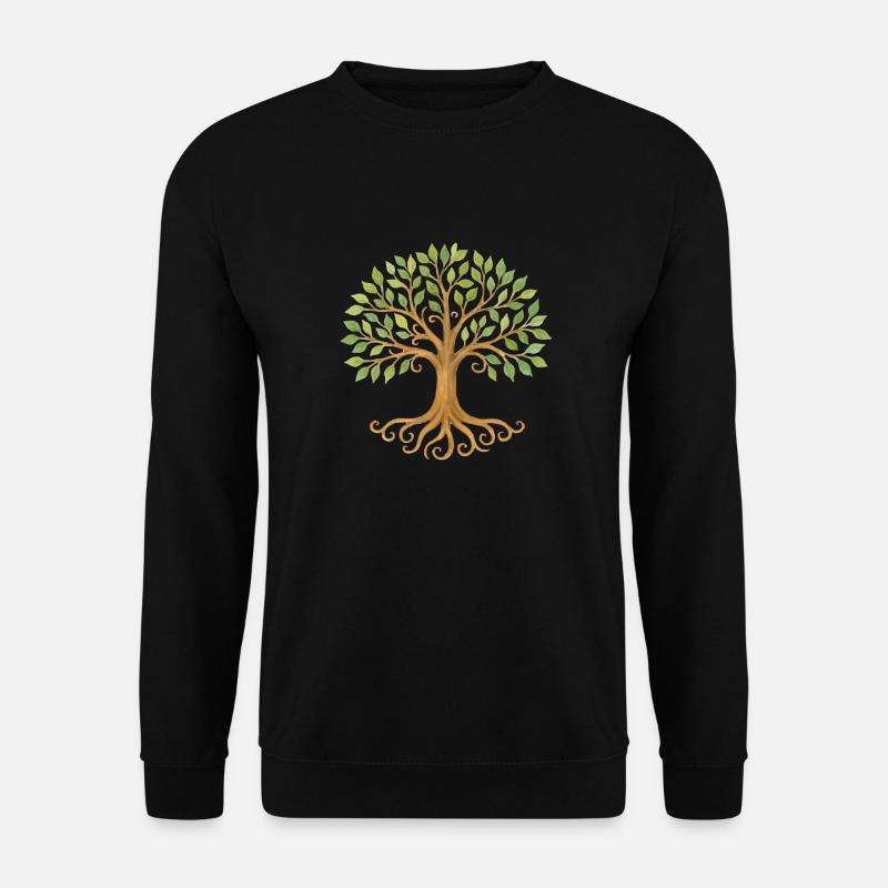 baum des lebens 1 - Unisex Pullover - Schwarz