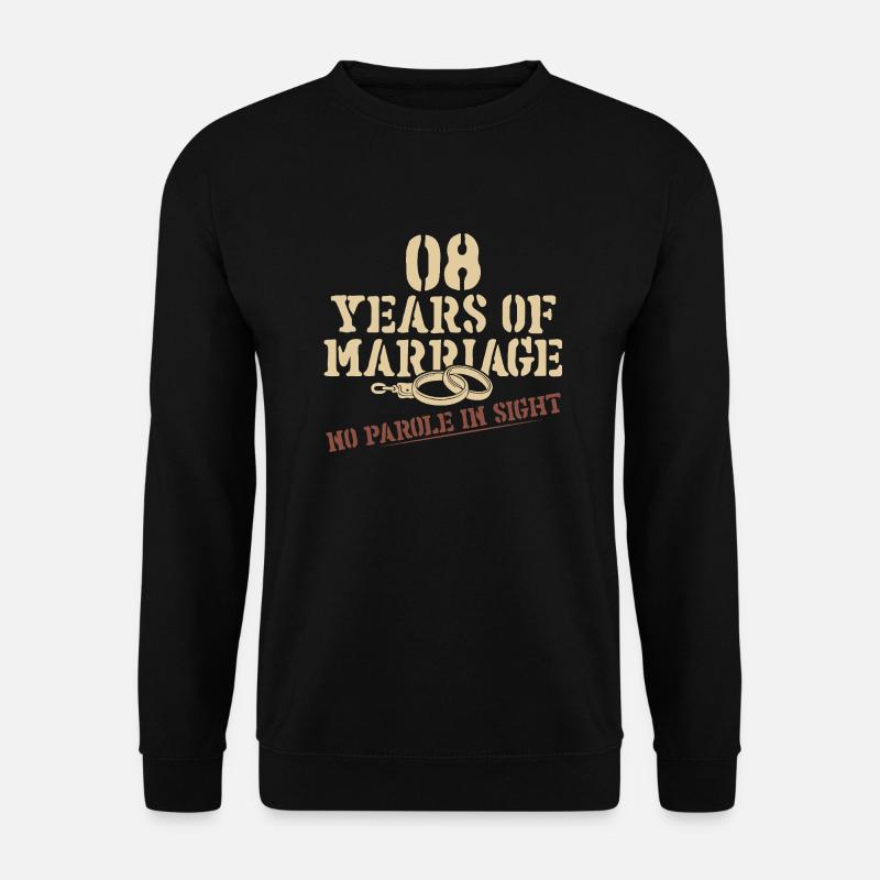 8 Years Together - Unisex Sweatshirt - black
