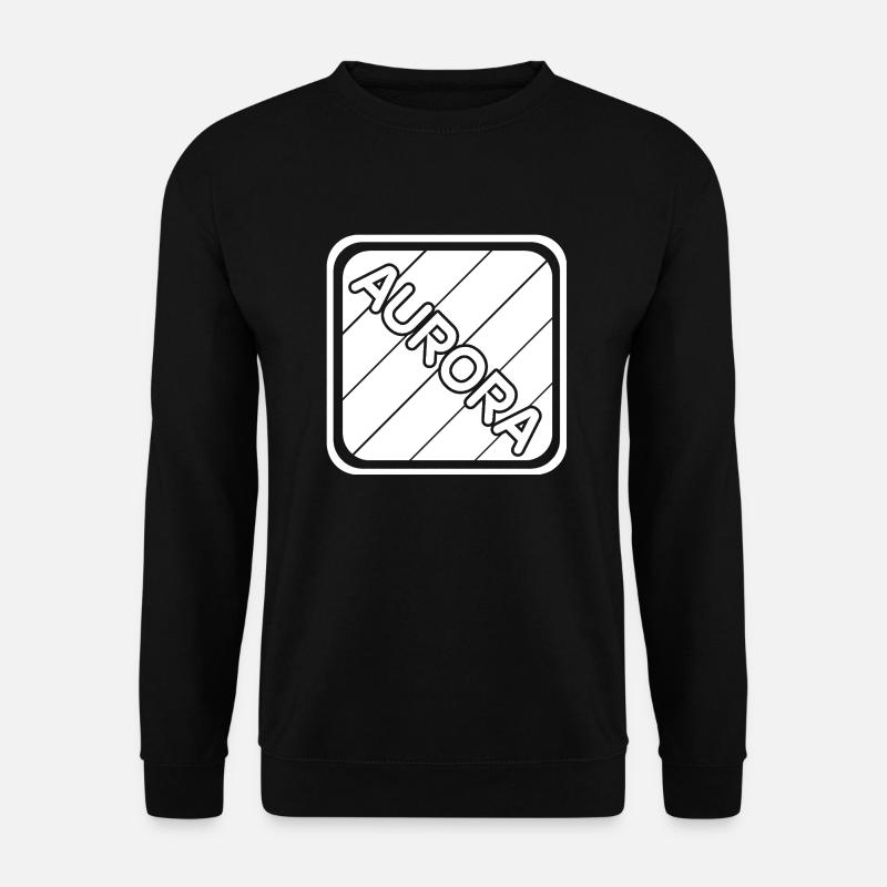 Maedchenname Aurora - Unisex Pullover - Schwarz