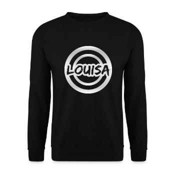 Décrivez votre designDesign ImageSta - Sweat-shirt Unisexe - noir - Devant - Alina (178cm) & Michal (187cm)