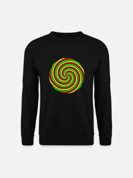 psy_spiral_2 - Unisex Pullover - Schwarz