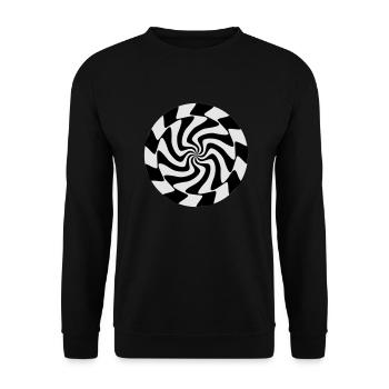 inner_vision - Unisex Pullover - Schwarz - Vorne - Alina (178cm) & Michal (187cm)