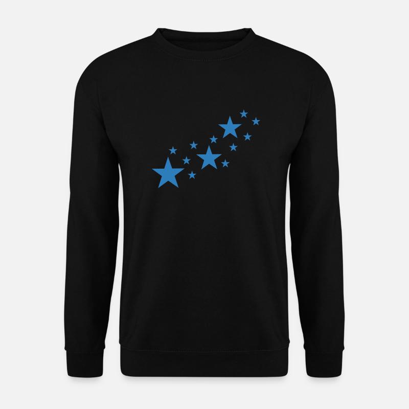Star, stars - Unisex Sweatshirt - black