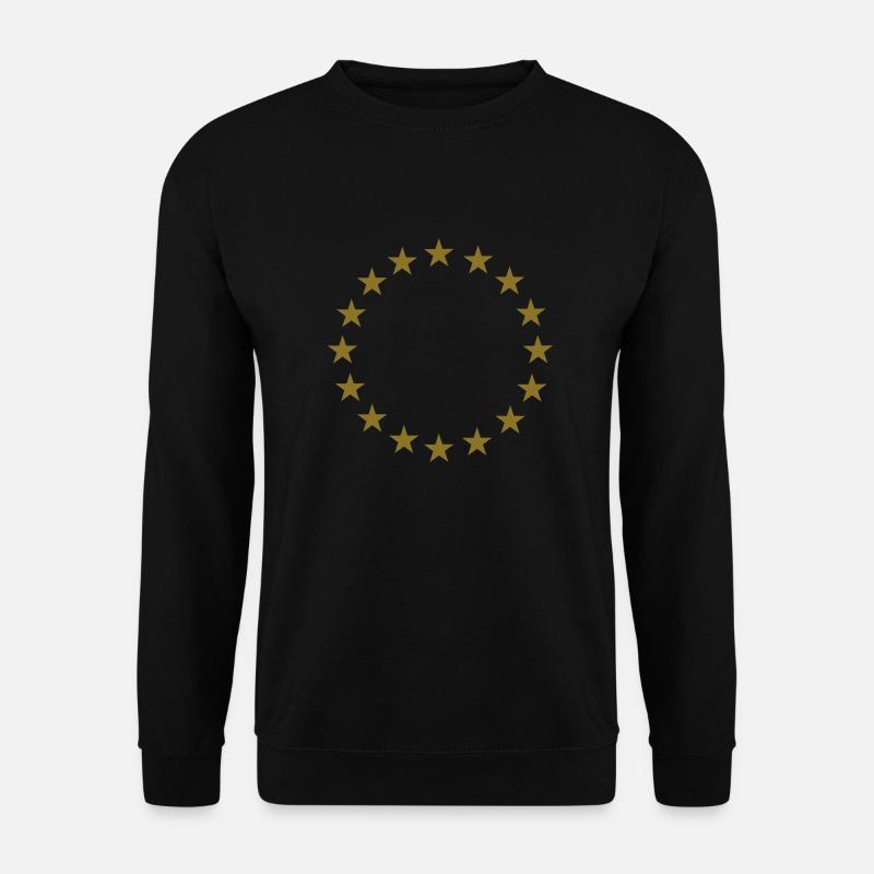 Europa - Unisex Pullover - Schwarz